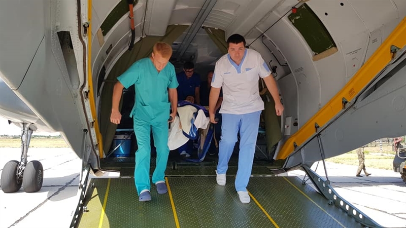 В Одесский военный госпиталь на лечение прибыли 24 раненых на Донбассе
