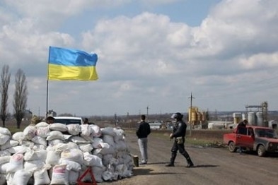 Мужчина перепутал одесский блокпост с бутылкой