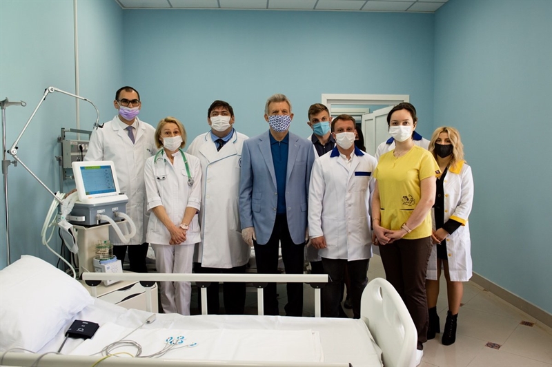 В Университетской клинике Международного гуманитарного университета установили аппараты ИВЛ экспертного класса 