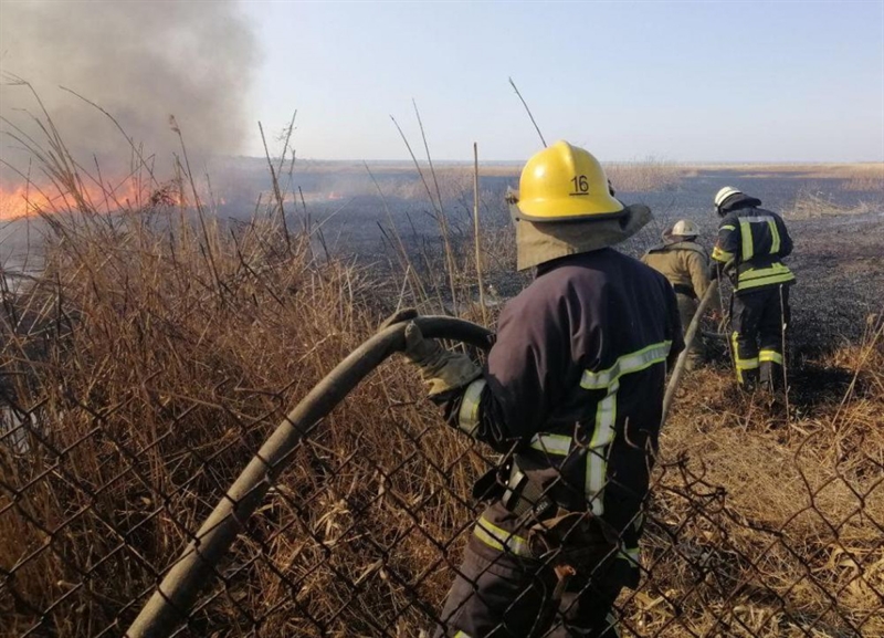 Очередной масштабный пожар произошел сегодня в Белгороде-Днестровском