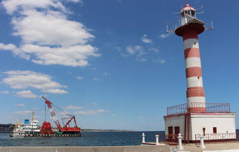 В порту Черноморска закончили реконструкцию подходного морского канала 
