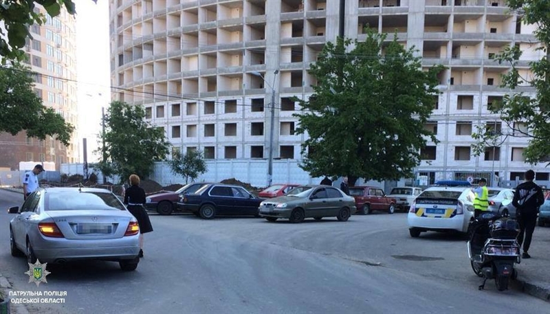 На Каманина произошла авария: есть двое пострадавших