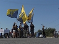 Одесские активисты на границе с непризнанным Приднестровьем