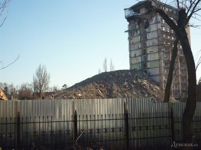 Земли разрушенного одесского санатория возвращаются в госсобственность
