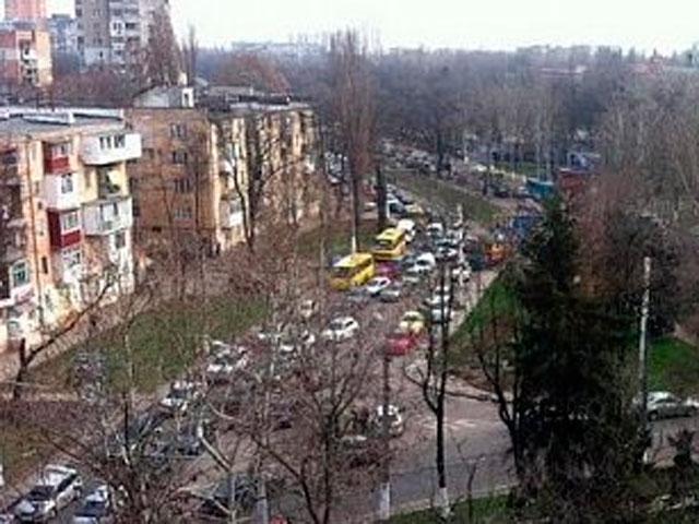 Одесситы возмущены праздничными пробками