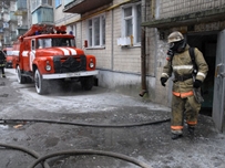 Пожар в центре Одессы: Хозяин квартиры выбежал на балкон и выбросился с третьего этажа