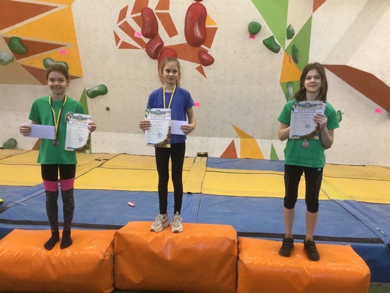 Одесситы стали призерами чемпионата Украины по скалолазанию