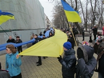 Творческие коллективы против политики и масок: евромайдан в Одессе ФОТОРЕПОРТАЖ