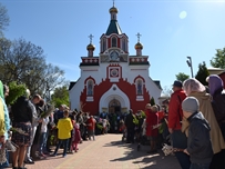 Православные отмечают вербное воскресенье