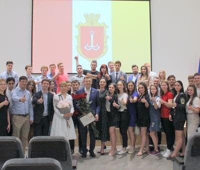 Молодёжь города Одесса поддержала  Сергея Кивалова