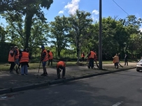 Одессу приводят в порядок к приезду президента 