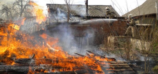 В Балте сгорел хозяин дома