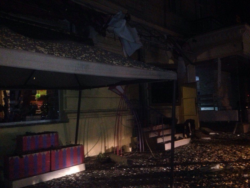 Ночной взрыв патриотического кафе в центре Одессы квалифицирован как теракт