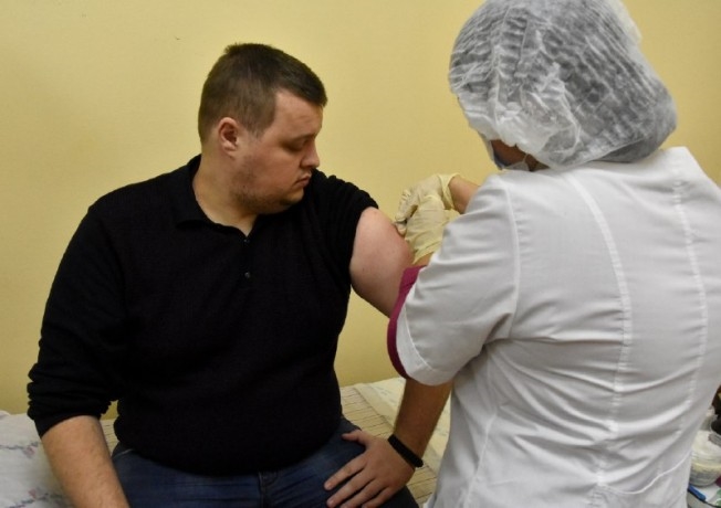 Сотрудники аппарата Одесского облсовета сделали прививки от дифтерии