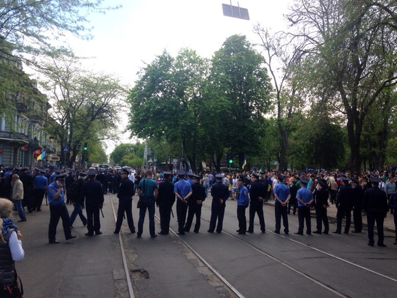 Милиция задержала 130 участников беспорядков в Одессе