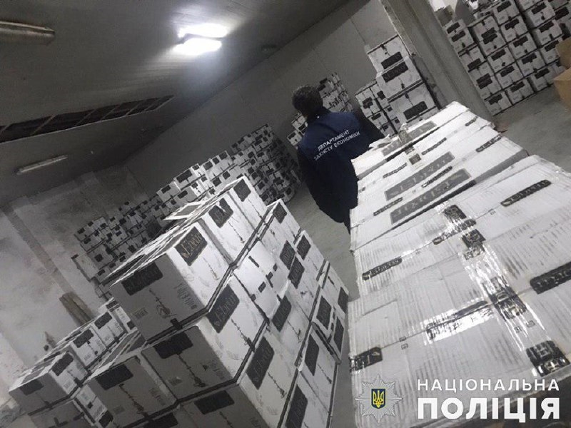 В Одесской области обнаружили контрабанду  более 20 тонн табачных изделий