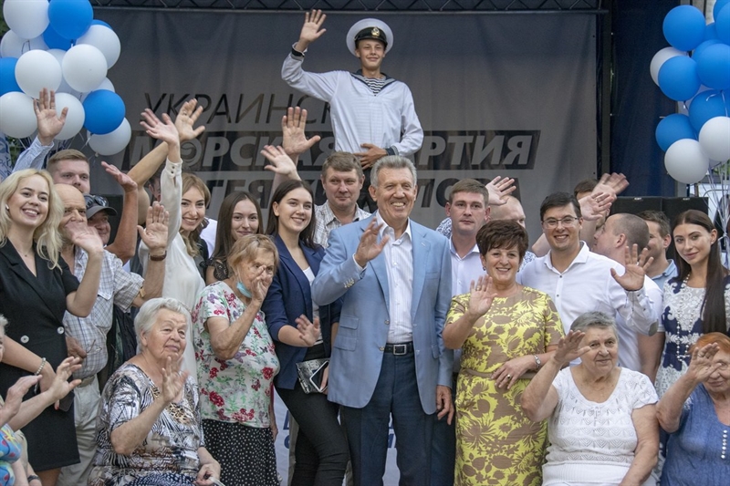 В Малиновском районе  Одессы открылась приемная Украинской морской партии 
