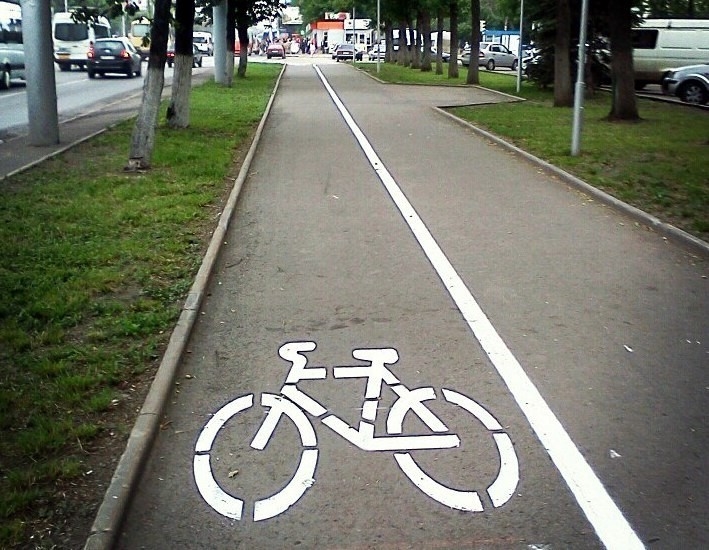 Одесским велосипедистам хотят выделить отдельные полосы движения