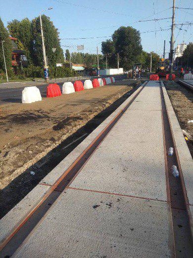 В Одессе продолжается капремонт транспортной развязки на 5-й ст. Большого Фонтана