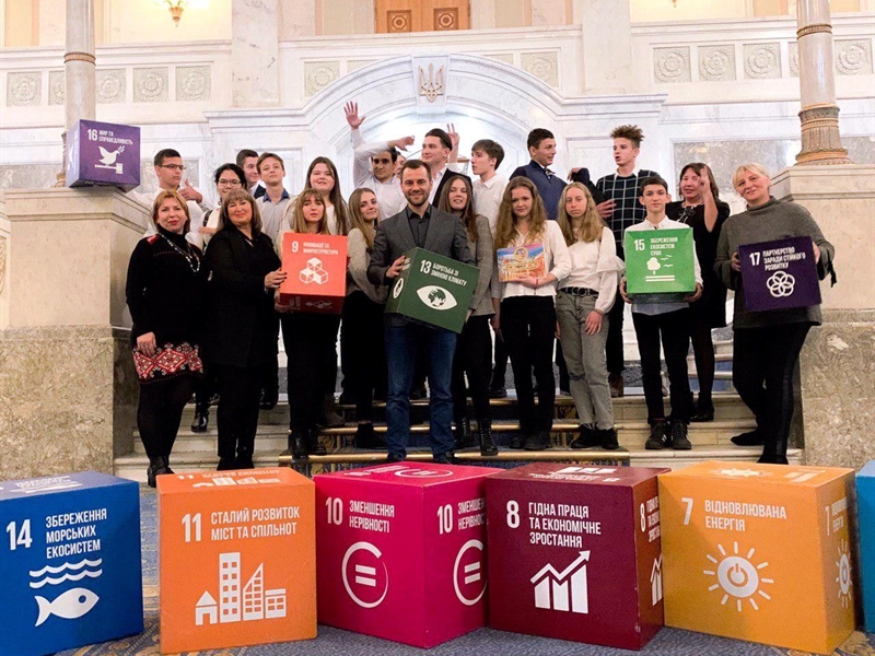Одесские школьники  участвовали в международном экологическом проекте