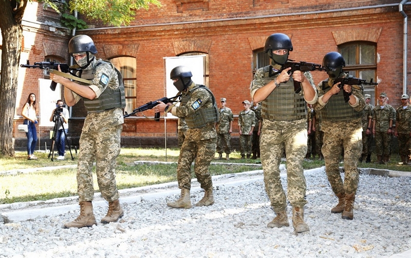 В Военной академии открыли современный тренировочный комплекс для разведчиков 
