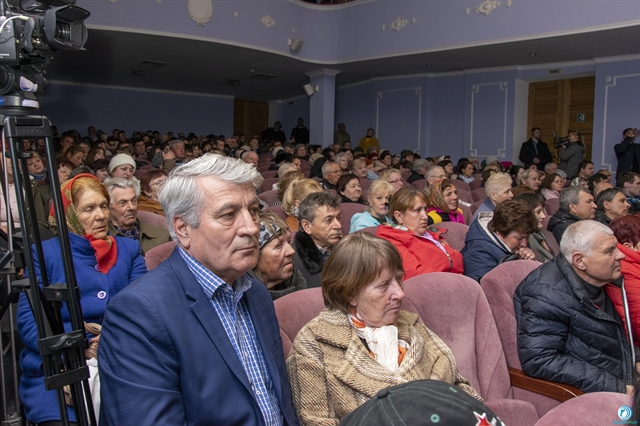Встреча Вадима Новинского с жителями Измаила