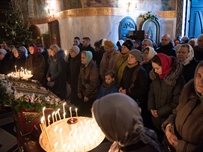 В праздник Богоявления одесситы посещали храмы и совершали омовение в крещенской воде