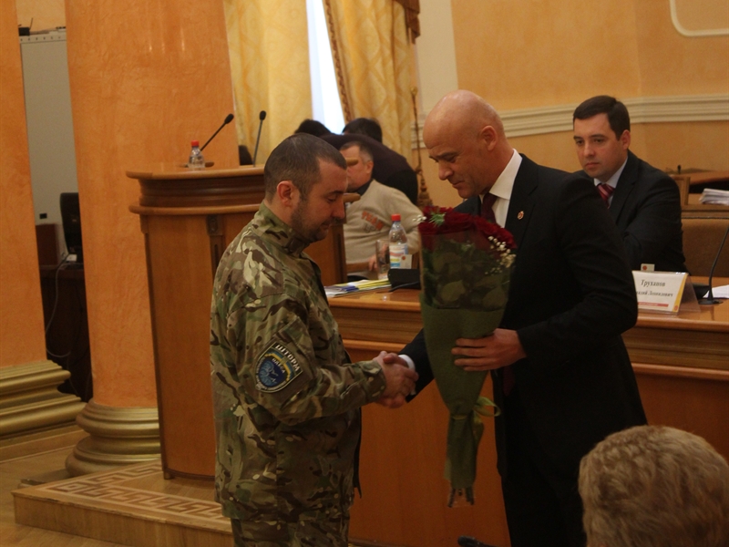 Два воина АТО получили в Одессе квартиры