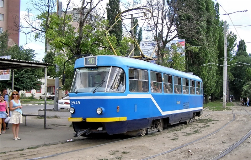 В Одессе временно перестанет ходить трамвай № 10