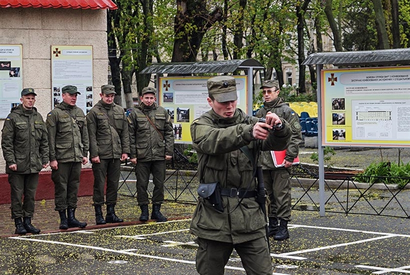 В Одессе тренируются реагировать на побег подсудимых