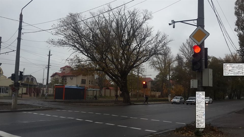 На трех перекрестках на поселке Котовского установили видеокамеры