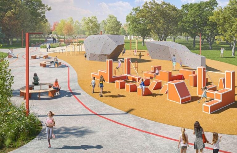 Проект урбана-парка у Трассы здоровья оценили в 4 миллиона гривен