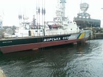 В Одессу с ремонта вернулся корабль Морской охраны «Николаев»