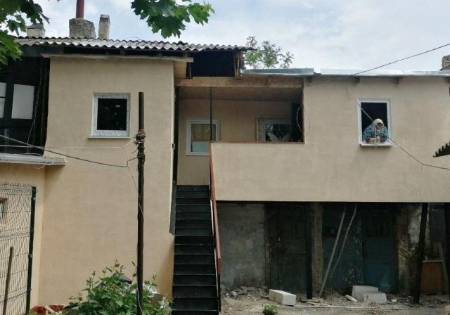 В центре Одессы восстановили разрушенный дом
