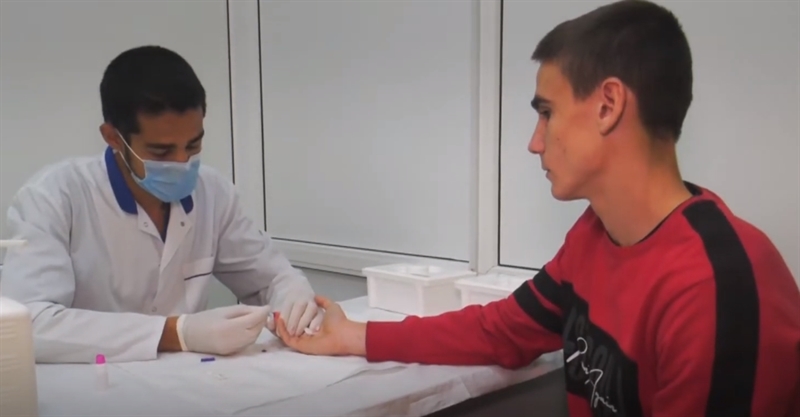 Одесские спортсмены прошли бесплатное тестирование на COVID-19 в университетской клинике МГУ