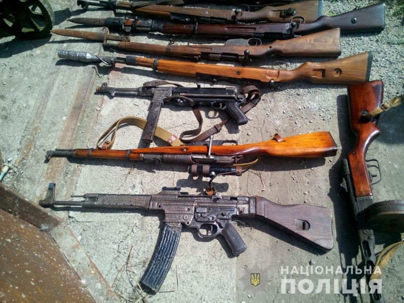 Подольский «коллекционер» оружия  получил заключение на три года 