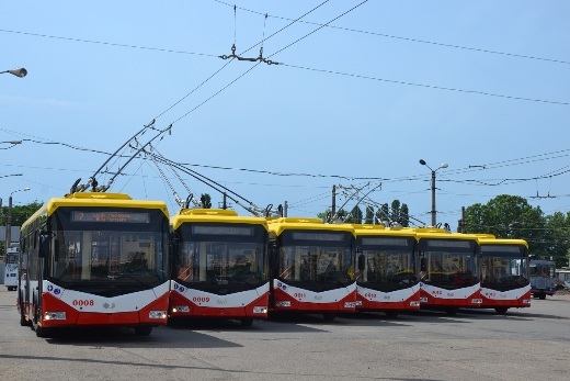 В Одессу привезли шесть троллейбусов из Беларуси