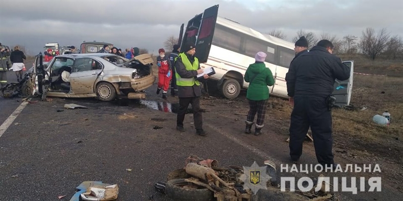 На трассе Одесса-Измаил произошла авария