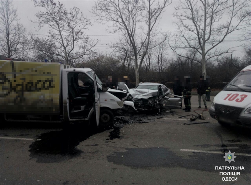 В районе аэропорта авария со смертельном исходом 