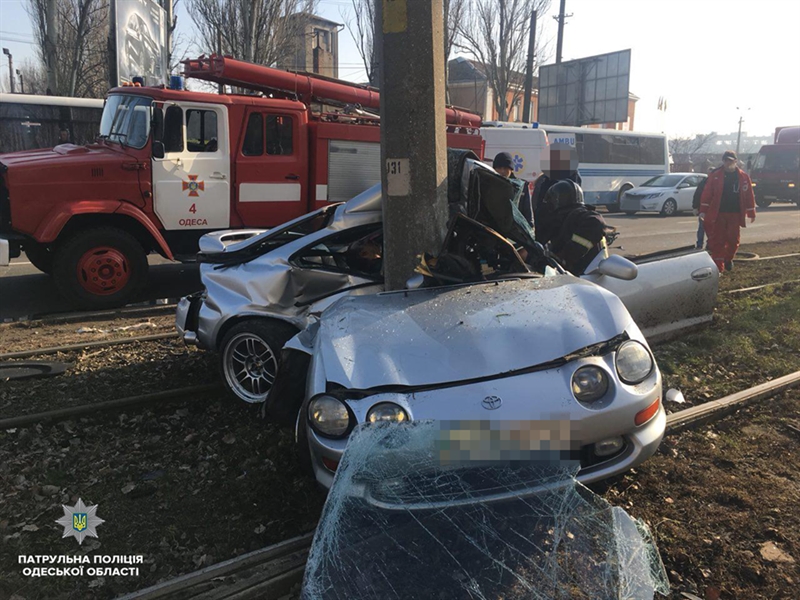 На Пересыпи в результате ДТП погиб пассажир, водитель в больнице