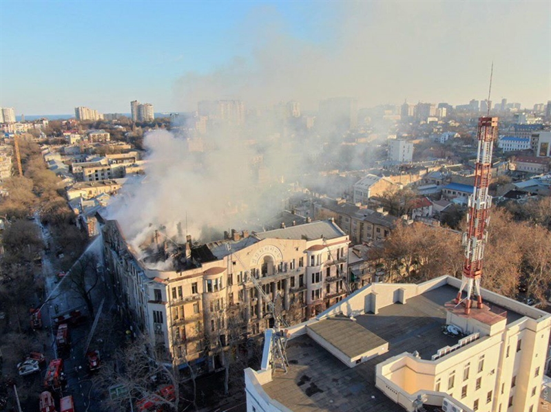 Пожар на Троицкой: Главный одесский пожарный ушел в декретный отпуск