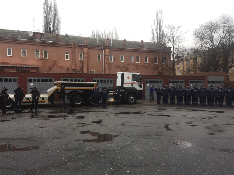 Одесские спасатели обзавелись новой аварийно-спасательной техникой