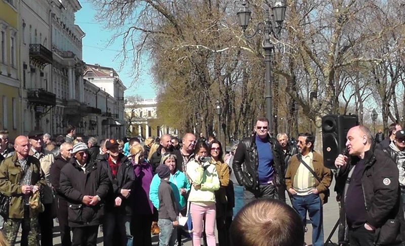 В Одессе у Дюка собирались на вече