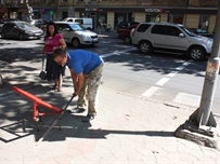 В Одессе продолжается демонтаж незаконно установленных «лежачих полицейских»