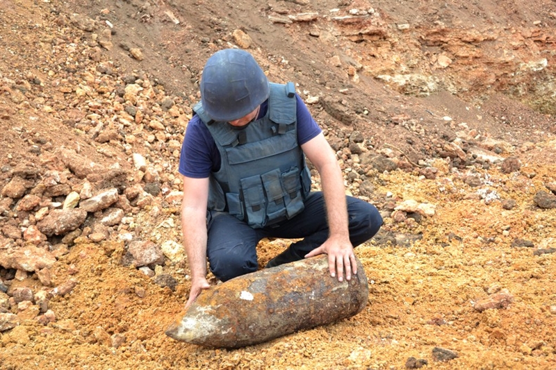  В Одессе нашли авиационную бомбу