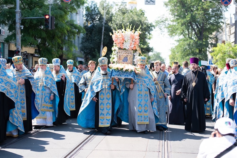 В Одессе Крестным ходом почтили Касперовскую икону Божьей Матери