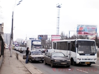 Возле одесского вокзала ДТП собрало внушительную пробку ФОТО