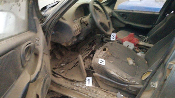 В Беляевском районе во время взрыва в автомобиле погиб мужчна