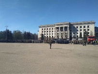 Перед 2 мая в Одессе прошли учения на Куликовом поле 