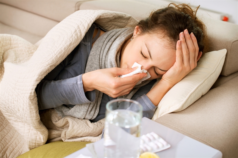 В двух районах Одесской области зафиксирована высокая заболеваемость гриппом